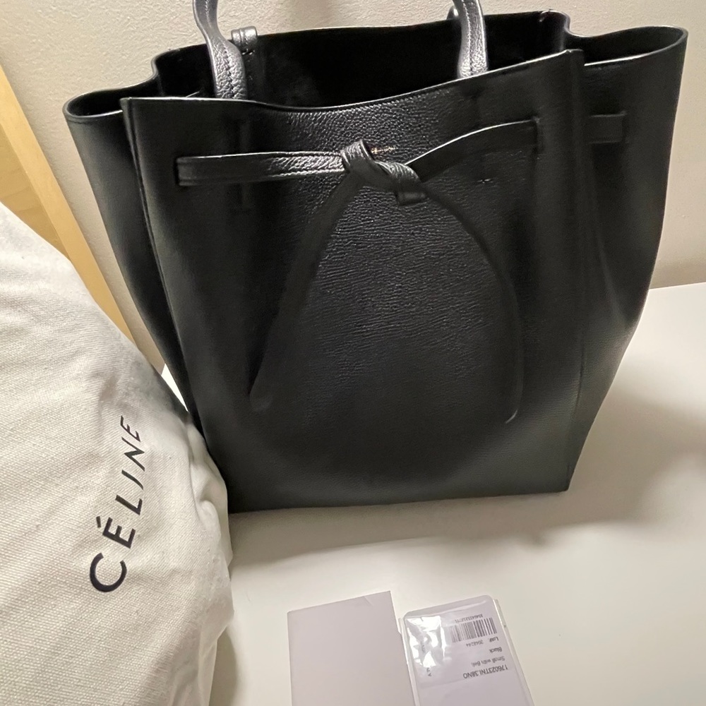 CELINE SMALL CABAS PHANTOM WITH BELT